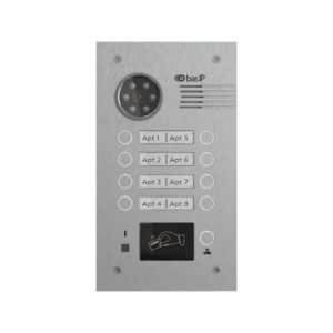 Panel Multiapartamental  8 Pulsadores - BAS-IP